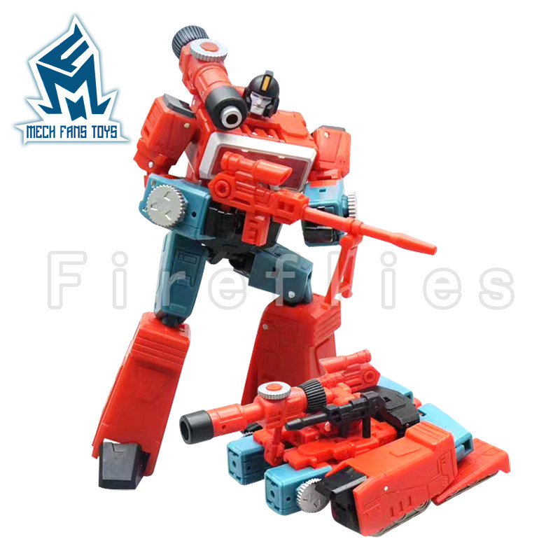 10.5cm Mech Fans Toys MFT Transformation Robot Action Figure MF-54 Microscope Anime Collection Model