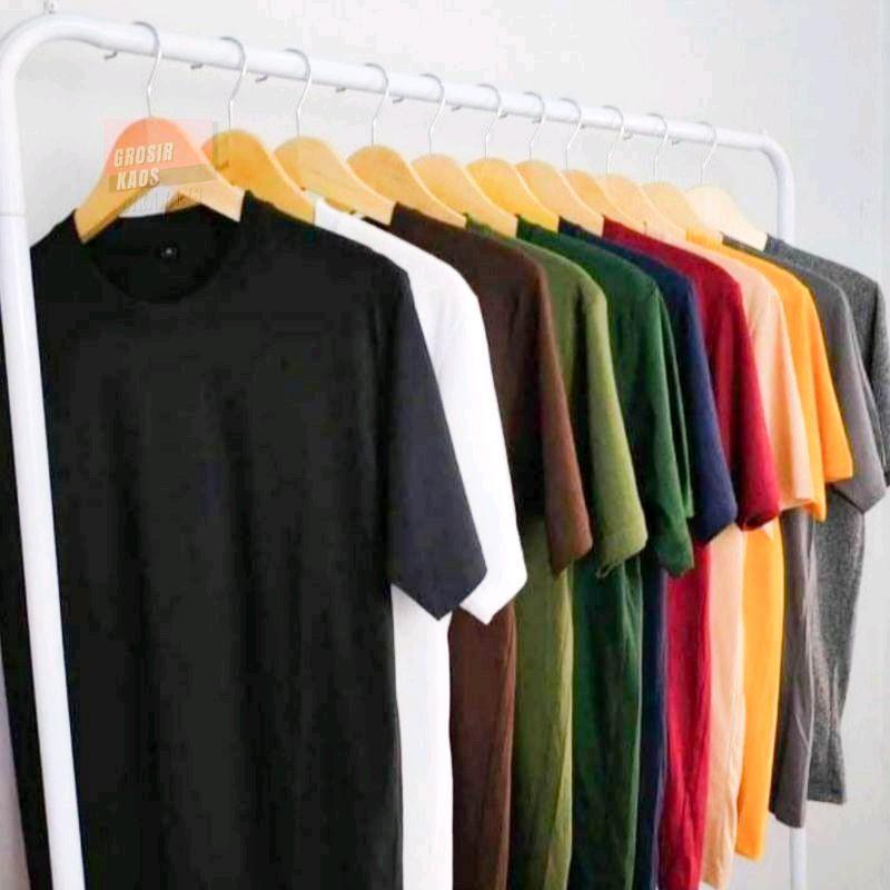 pe 24s KAOS POLOS LENGAN PENDEK/KAOS OBLONG PE Soft 24s Polos Nnik