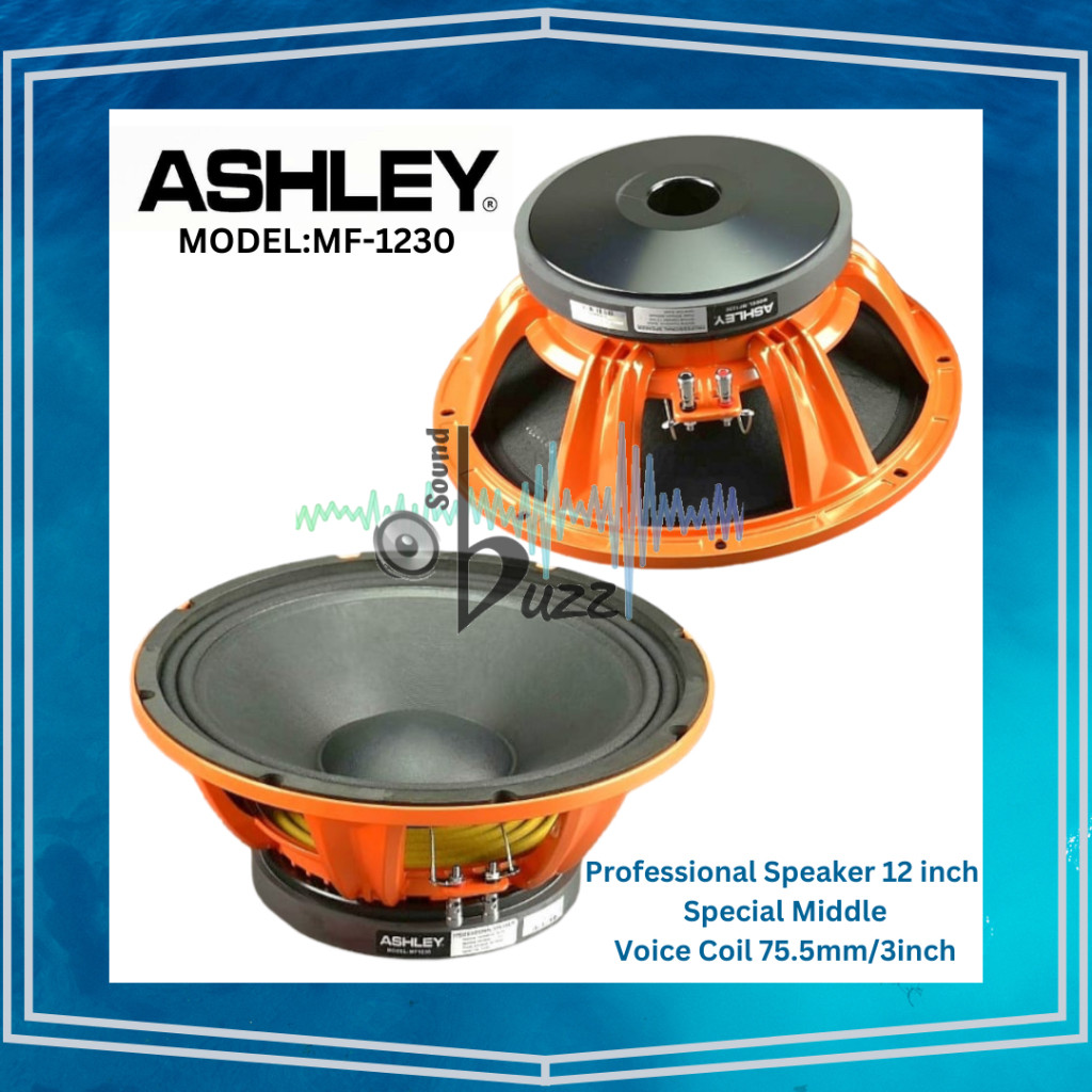 Speaker ASHLEY MF 1230 Professional Speaker 12 inch ASHLEY MF1230 Special Middle ASHLEY 1230