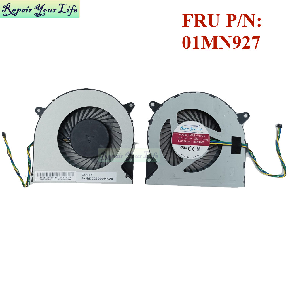 01MN927 All-in-one PC Cooler CPU Cooling Fan for Lenovo Ideacentre AIO 3-24IMB05 F0EU 22IMB05 F0EV 3