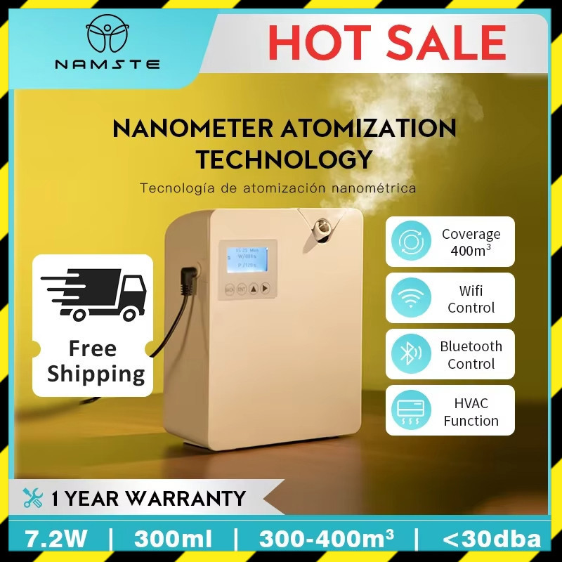 Aroma Diffuser Home Air Fresheners Sprayer Aromatherapy Scent Smart diffuser machine hvac Essential 