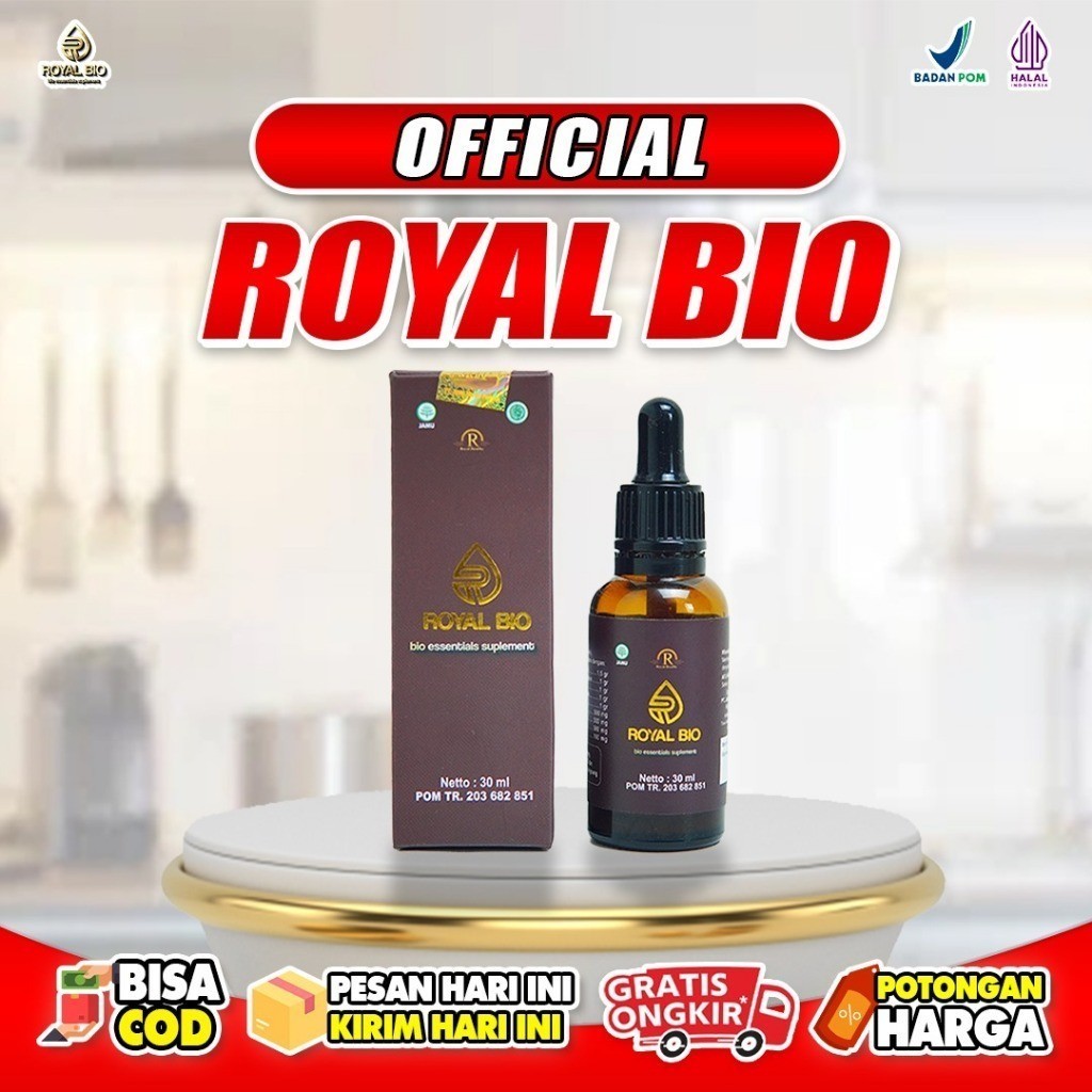 ROYAL BIO - Herbal untuk Vertigo isi 30ml