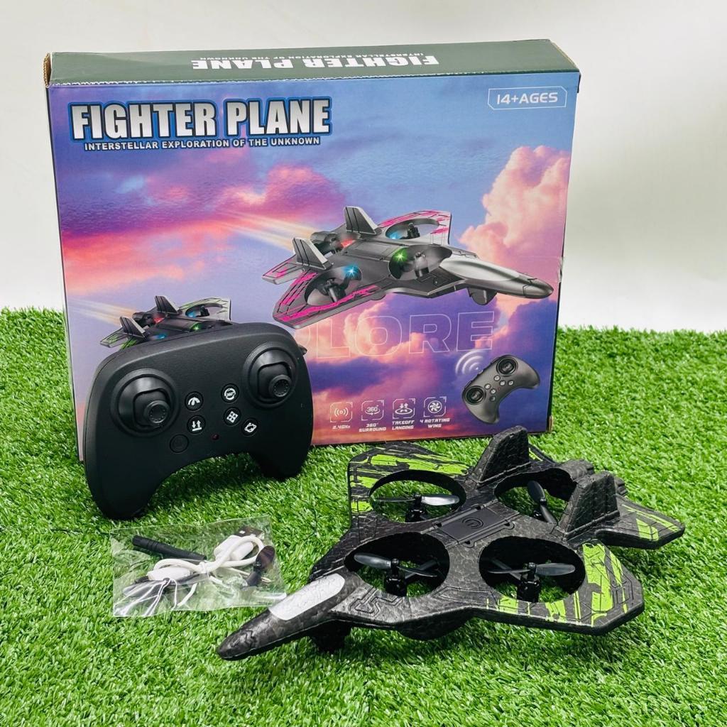 Mainan Anak Pesawat Terbang - Fighter Plane - Drone RC 4CH
