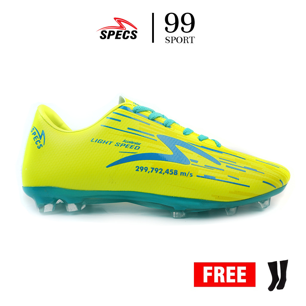 Sepatu Sepak Bola Specs Lightspeed Reborn Ls Fg Hijau stabilo 38 - 43