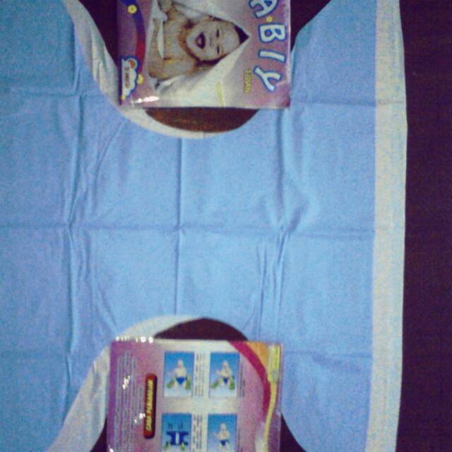 Aa01 - 5 helai celana popok plastik ikat bayi cuci ulang