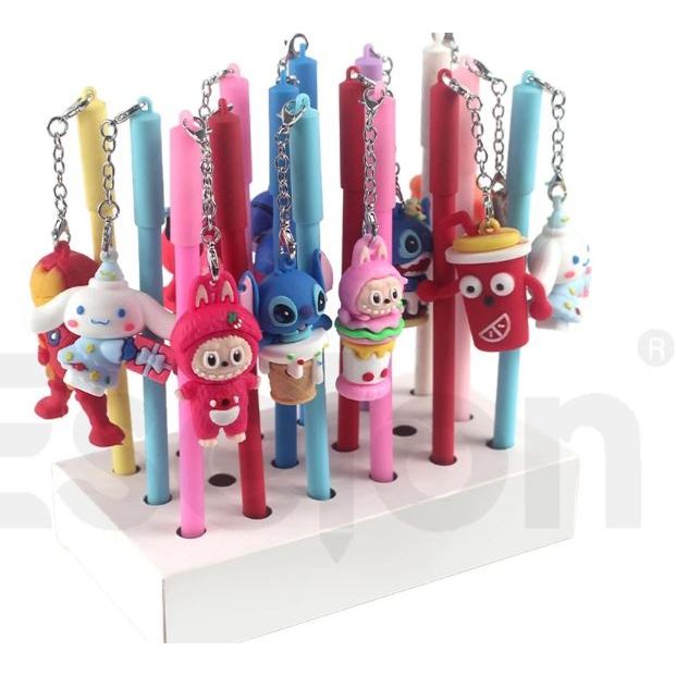 1buah Pulpen Gantung Rantai Boneka BESAR / Pulpen Gel Gantung Fancy
