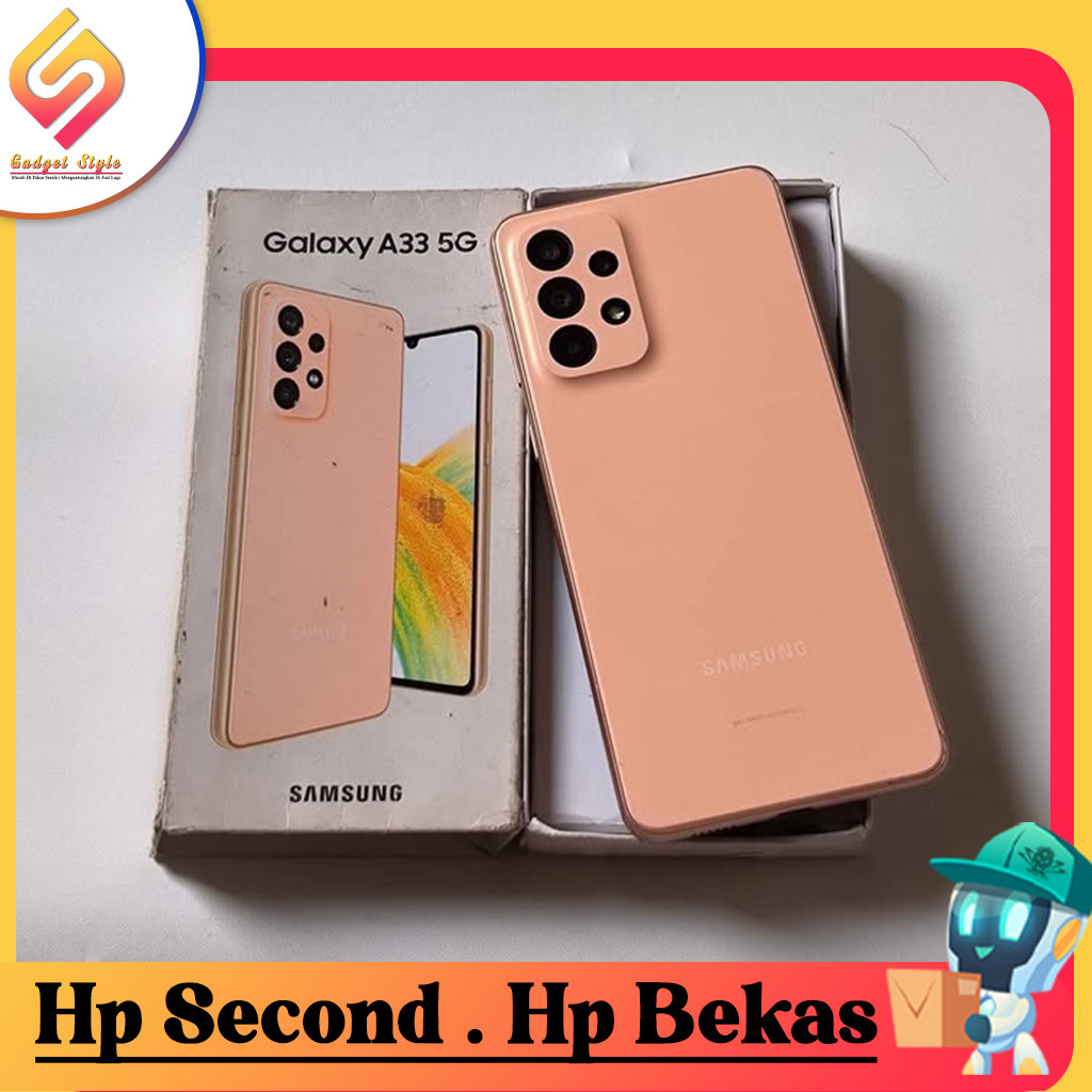 Samsung A33 5G Ram 6/128GB | Ram 8/128GB | Ram 8/256GB Second Resmi