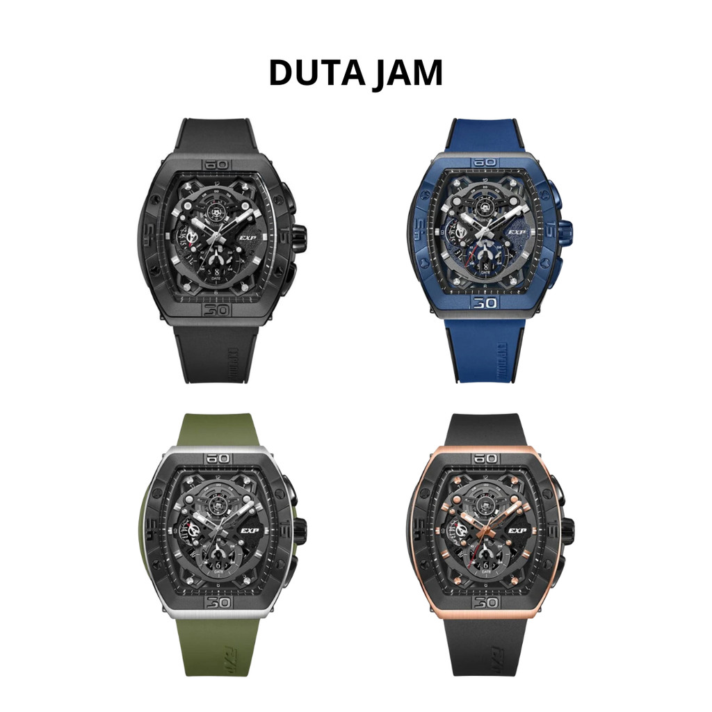 JAM TANGAN PRIA EXPEDITION E6800 E 6800 MCR RUBBER STRAP ORIGINAL