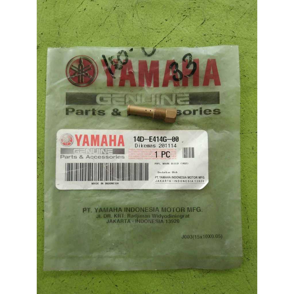 Pipa main breed nepel main jet Yamaha Mio Smile Soul original