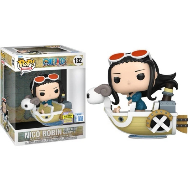 Funko POP Rides One Piece - Nico Robin with Mini Merry II
