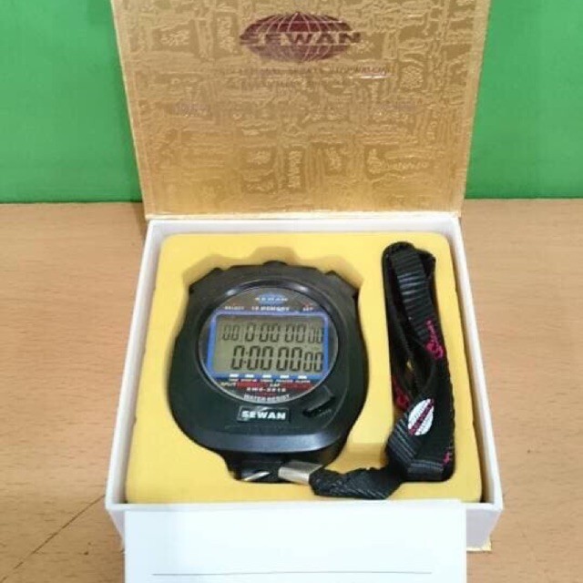 Stopwatch Sewan 10 Memory Original Untuk Olahraga