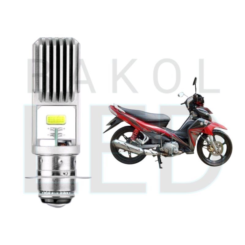 1pcs Lampu depan LED H6 COB motor Yamaha jupiter Z 2010 BL