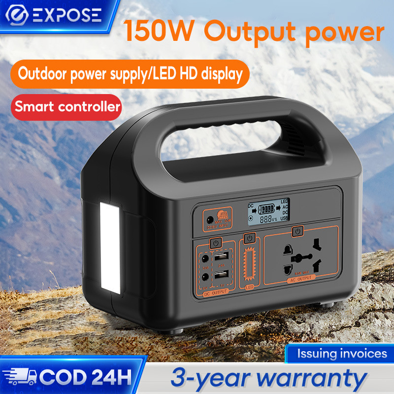 Solar portable energy storage battery  Solar Cell Camping Solar Generator Listrik Mini Genset