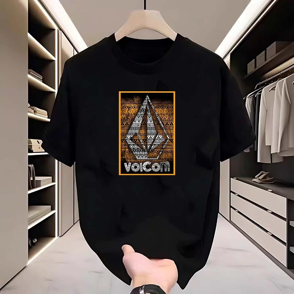 Camar kaos Kaos Distro Pria kaos pria Kaos katun 100% volcom Original Design Kaos T-Shirt Kaos Klasi