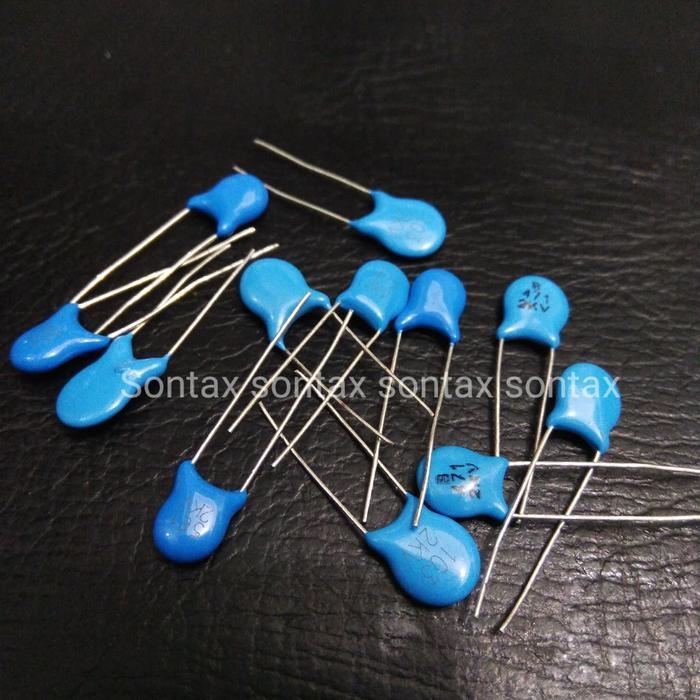 470pf 470 p pf 1kv 1 kv 470p biru kapasitor capacitor keramik ceramic ...Eletronik