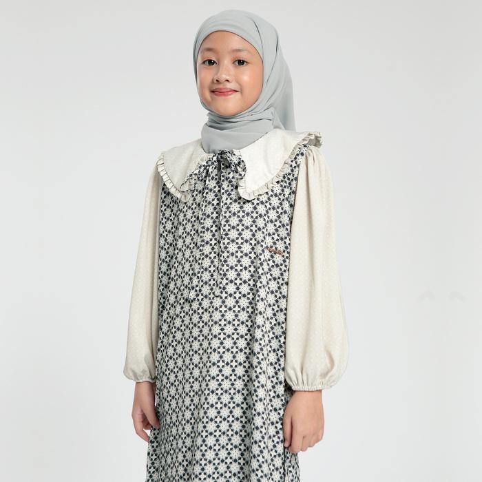 Cottoncut Kayana dress Kids Gamis anak perempuan - Bee, Size 4(4-5y)
