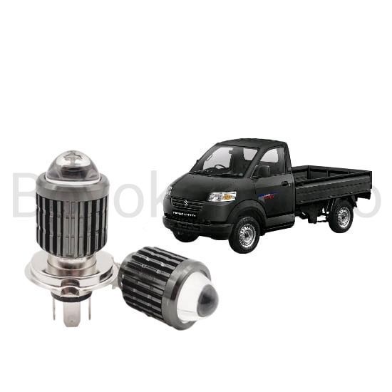 2pcs Lampu Utama LED H4 Laser Putih Mobil Suzuki APV Pickup Byk