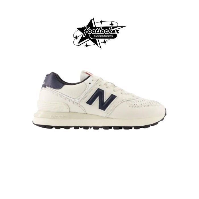 Sepatu New Balance 574 LEATHER WHITE U574LGTO  Original Unisex