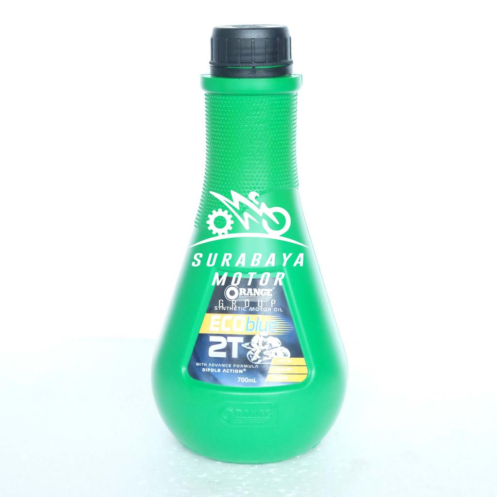 Oli 2T ECO Blue Samping Orange Harum Wangi 700ml 700 ml 0,7 L Liter RX King Fiz R Force 1 2 Tak
