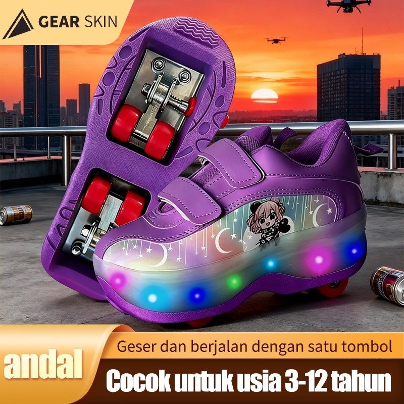 PROMOMATOUGUI -Sepatu Roda Dewasa/sepatu roda anak laki laki/sepatu roda anak perempuan/sepatu roda/