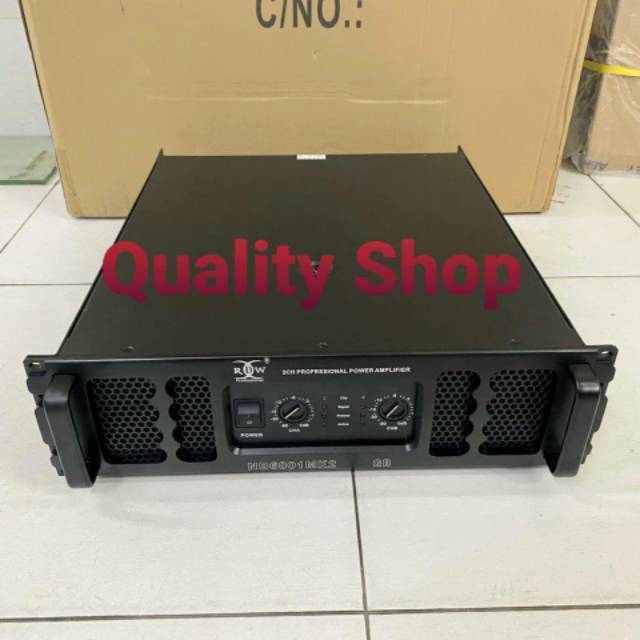 Power RDW ND6001 Amplifier 1500x2 Watt GB Original