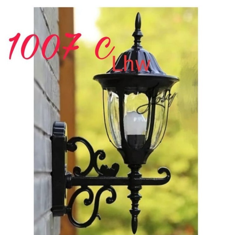 (leafnest) Lampu hias dinding klasik outdoor indoor 1007c dekorasi teras,balkon,garasi,cafe 1018