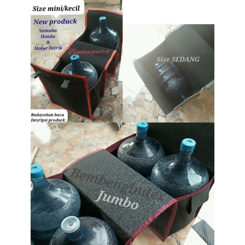 TPOS TAS Motor Keranjang Motor Tebal Kuat Tas Obrok Pos Kurir Keranjang Motor Kecil, Standar, Jumbo