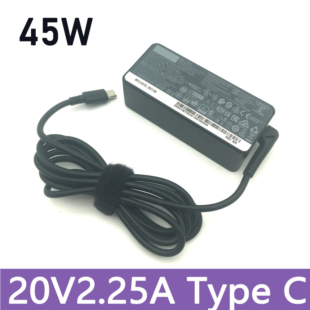 al 45w Laptop Charger For Lenovo Chromebook C330 300e 100e 500e N23 Yoga 45Watt USB Type C AC Adapte