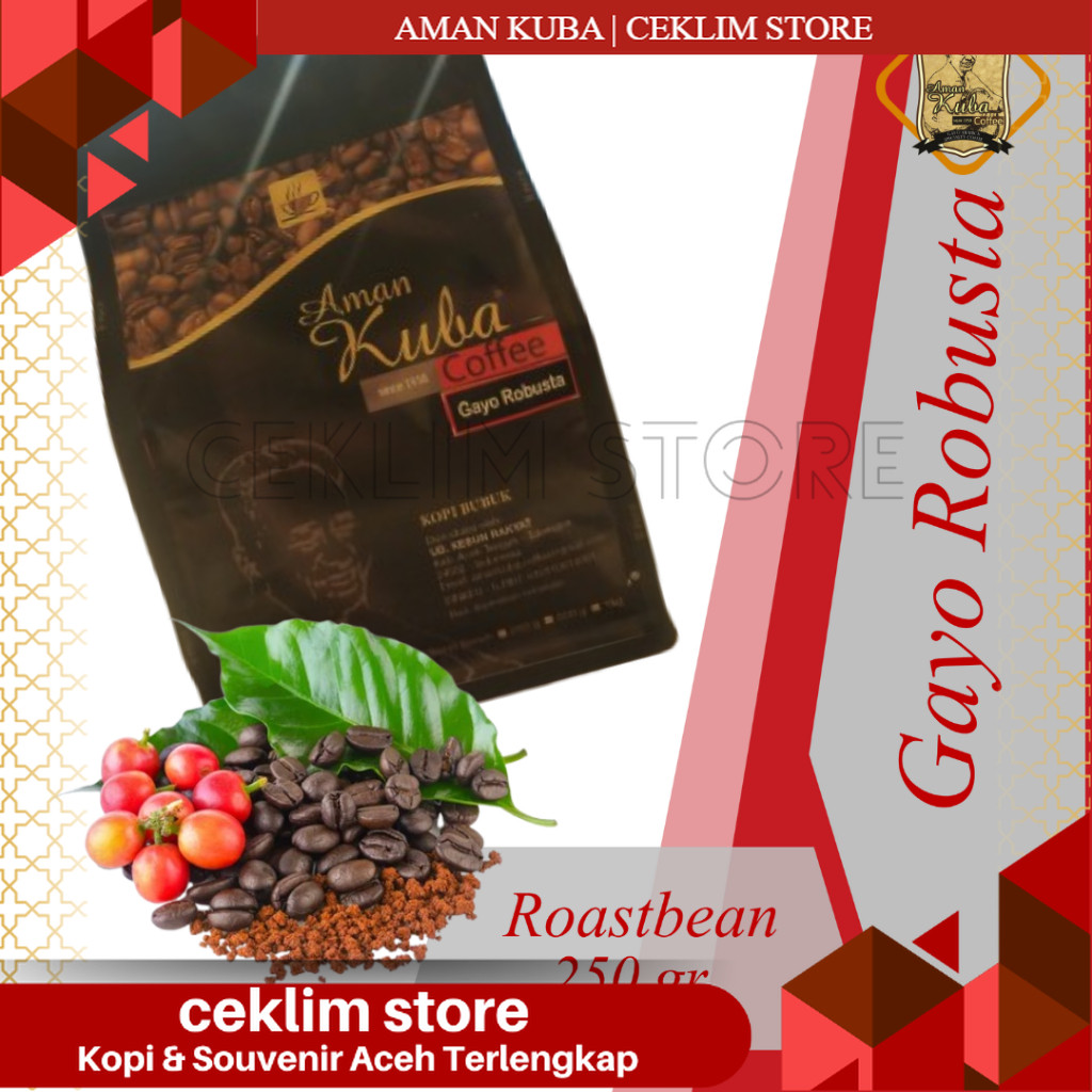 Amankuba | kopi Gayo Robusta Aceh Takengon Original