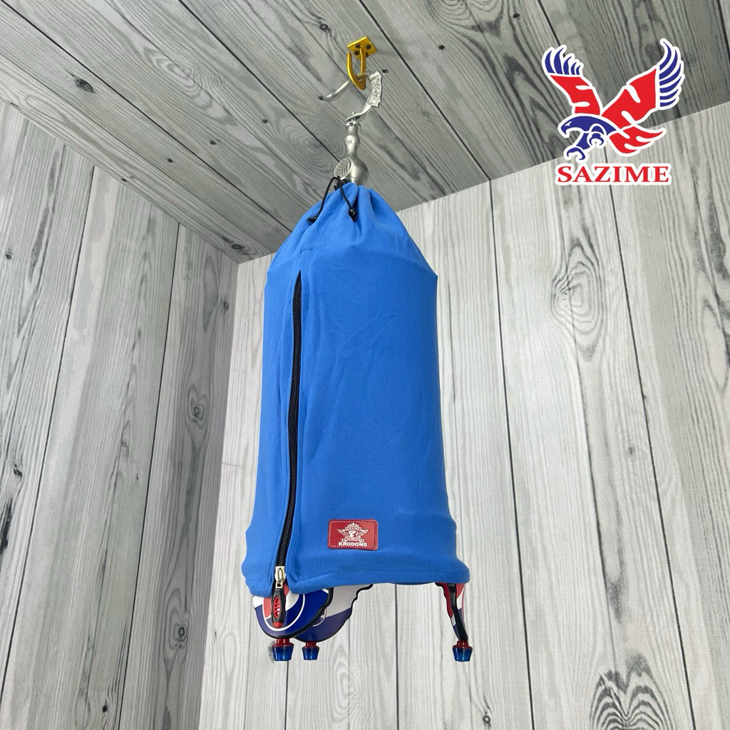 KRODONG SAZIME SANGKAR HELOPET PLECI - BAHAN KAOS POLOS