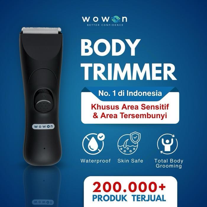 Wowon Body Trimmer (Alat cukur Rambut Kemaluan) Tubuh Kumis - Wowon Body Trimmer