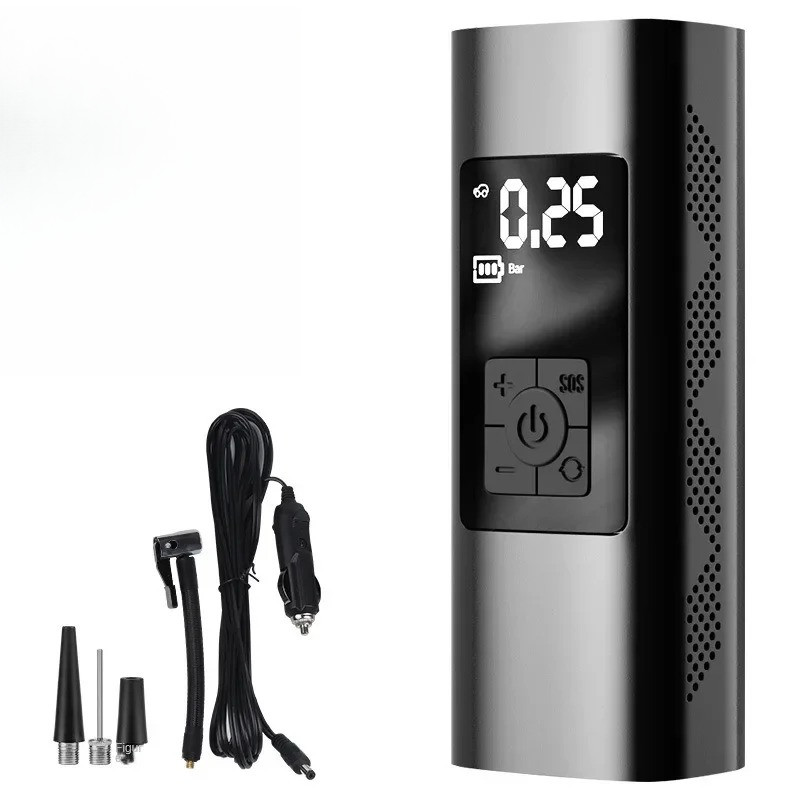 New Convenient Inflator Pump Tire Inflator Portable Compressor gital Cordless Car Tire Inflator Bicy