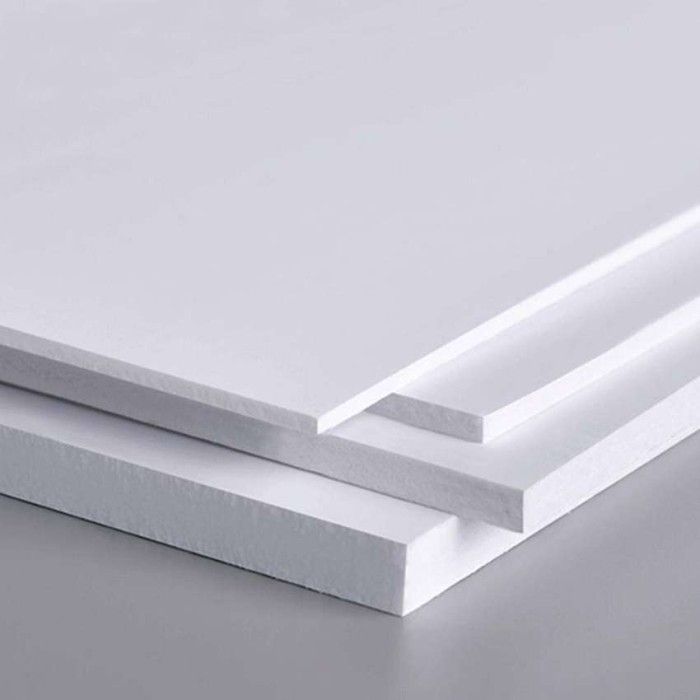 PVC Foam Board Putih Tebal 8mm 30x40cm bahan maket / PVC Foam Board Maket 8mm / Papan PVC maket / PV