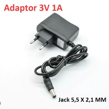 Adaptor 3.3V  Universal  Power Adaptor AC to DC 3V - 1A