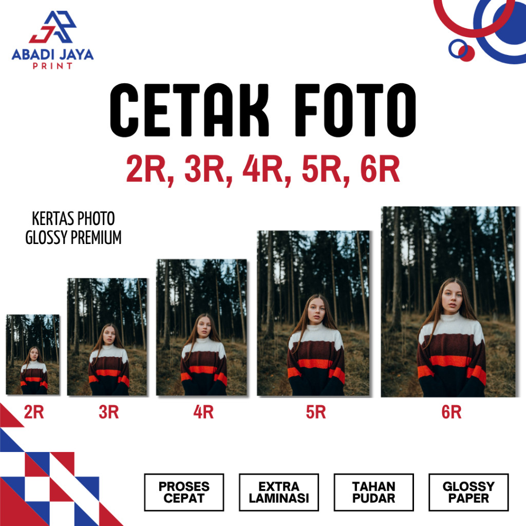 Cetak Foto Print Photo Ukuran 2R 3R 4R 5R 6R Premium Photo Paper high Quality Cetak Foto Murah Bagus