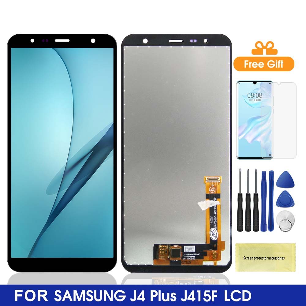 6.0'' For Samsung Galaxy J4+ J415 SM-J415F J415FN LCD splay Tou Screen Assembly J4 plus J415 lcd scr