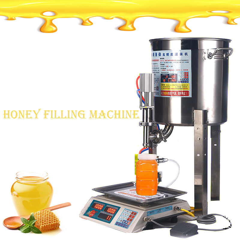 Honey Filling Machine Commercial 50g~2500g Filling Scale Stainless Steel Honey Filling Machine Visco