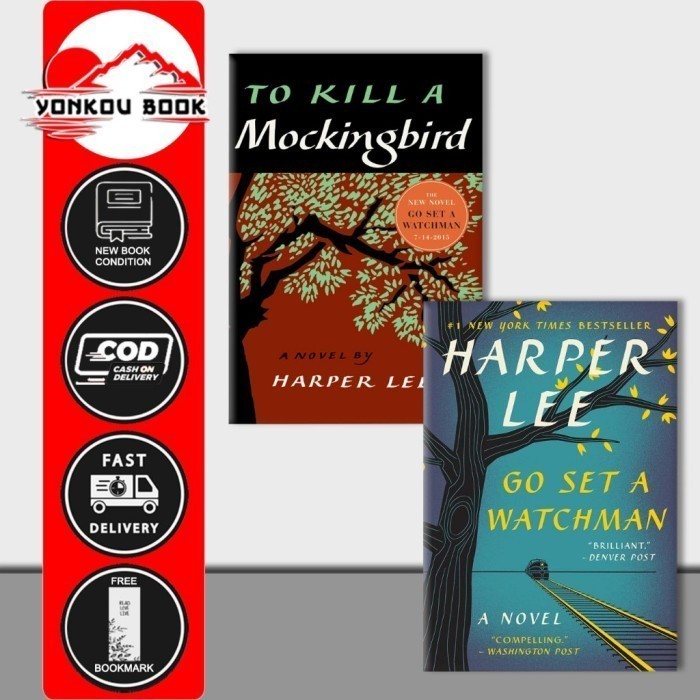 To Kill a Mockingbird 2 books ( To Kill a Mockingbird - Go Set a Watchman ) by Harper Lee