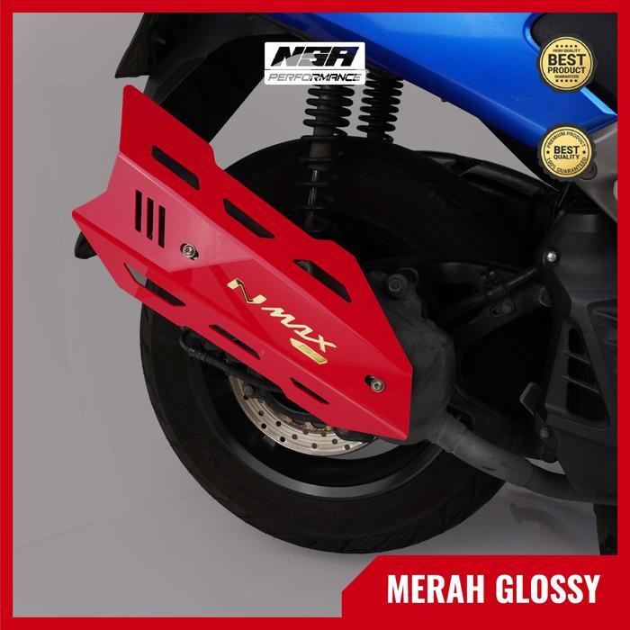 NSA TUTUP KNALPOT NMAX OLD 2015-2019 COVER KNALPOT NMAX NEW 2020-2023 AKSESORIS NMAX COVER KNALPOT N