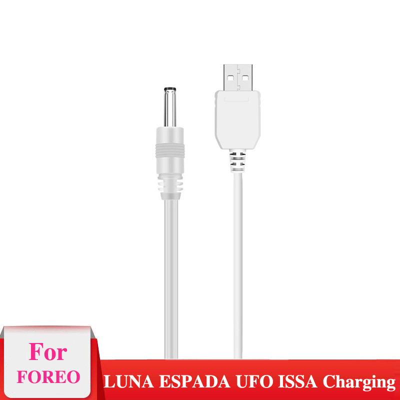USB arger Cord For Foreo Luna 2 3 Mini 2 Go Luxe men Facial Spa Massager For Cleansing arging Cable