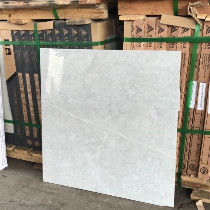 granit lantai 60x60 arna ambreley marble grey glazed polished keramik