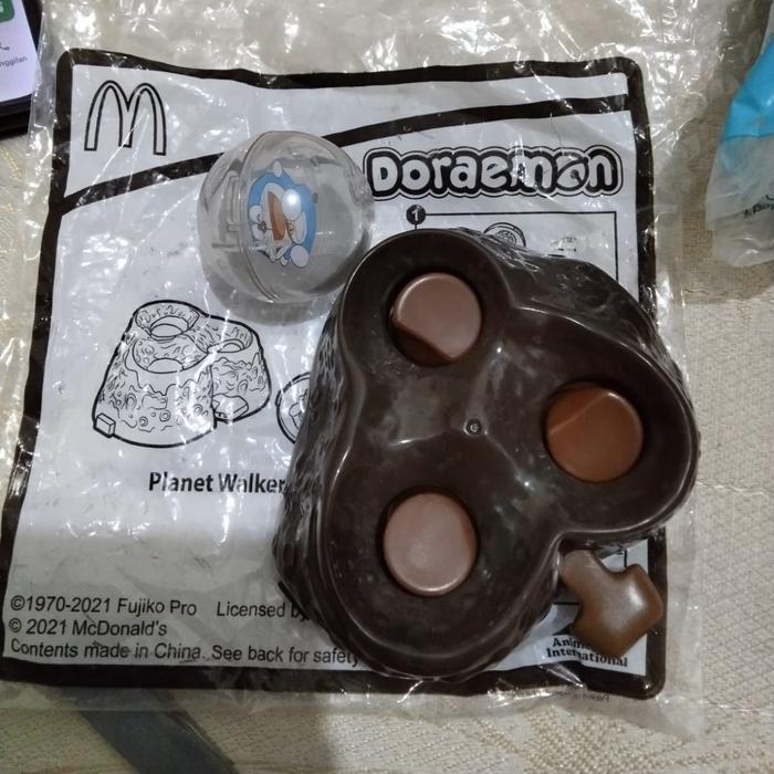 Planet Walker Doraemon Happy Meal MC Donalds 2021 Open Segel TaO 