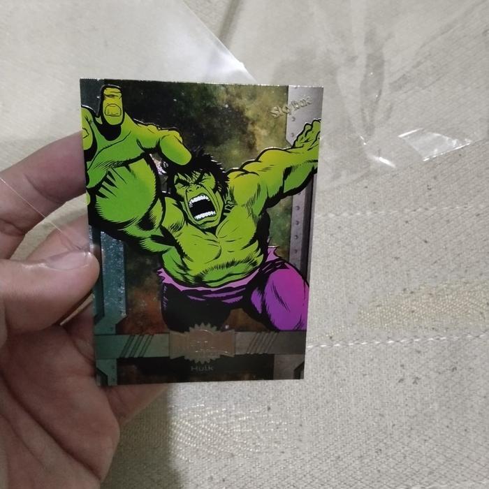 Kartu Marvel Metal Skybox HULK | RARE TaO 