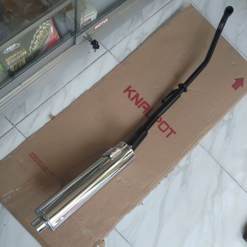 (Talver) Knalpot Supra X 125 Standart Honda Motorcycle