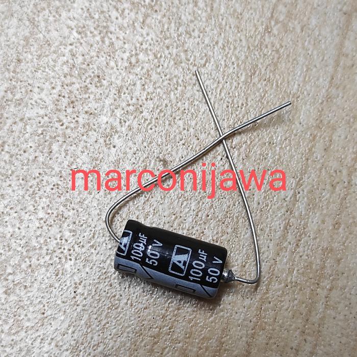 Capasitor 100uf 50V axial BERKUWALITAS...