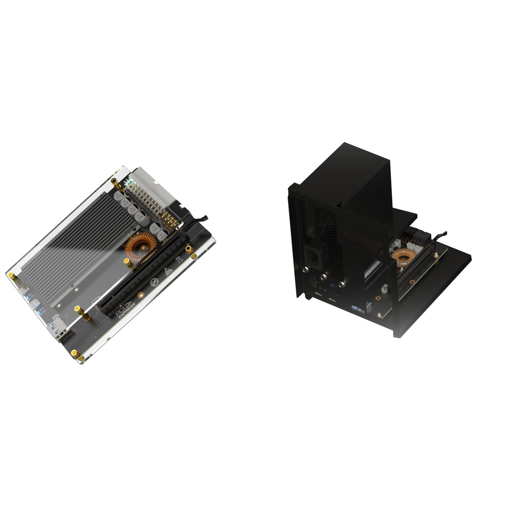 BX With Bracket Thunderbolt eGPU Dock  JHL6540100W+15W Reverse Charging22Gbps BandwidthRTX4090RX7900