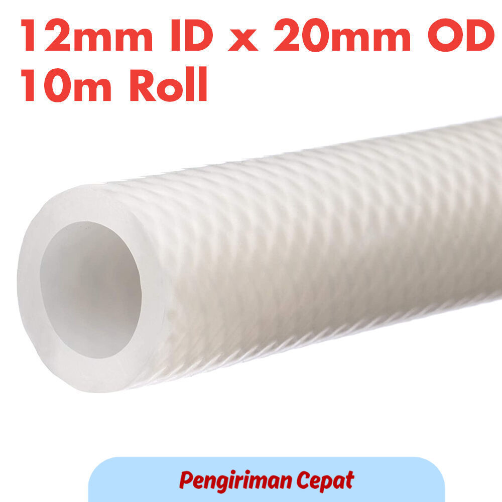 PCP Braid Reinforced Silicone Hose 12mm ID X 20mm OD/22mm ID x 32mm OD ( 10 Meter /Bag) Beer Home Br