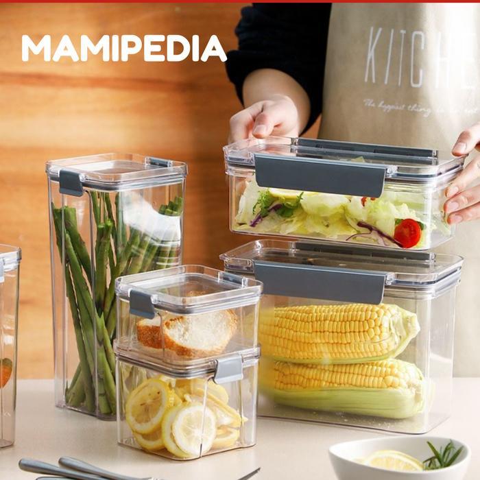 Food Container Air Tight Organizer Kulkas Toples Kedap udara Classic