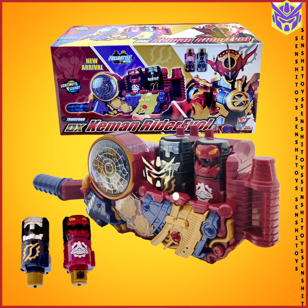 Mainan Senjata DX Evol Driver Kamen Rider Belt Senshitoys