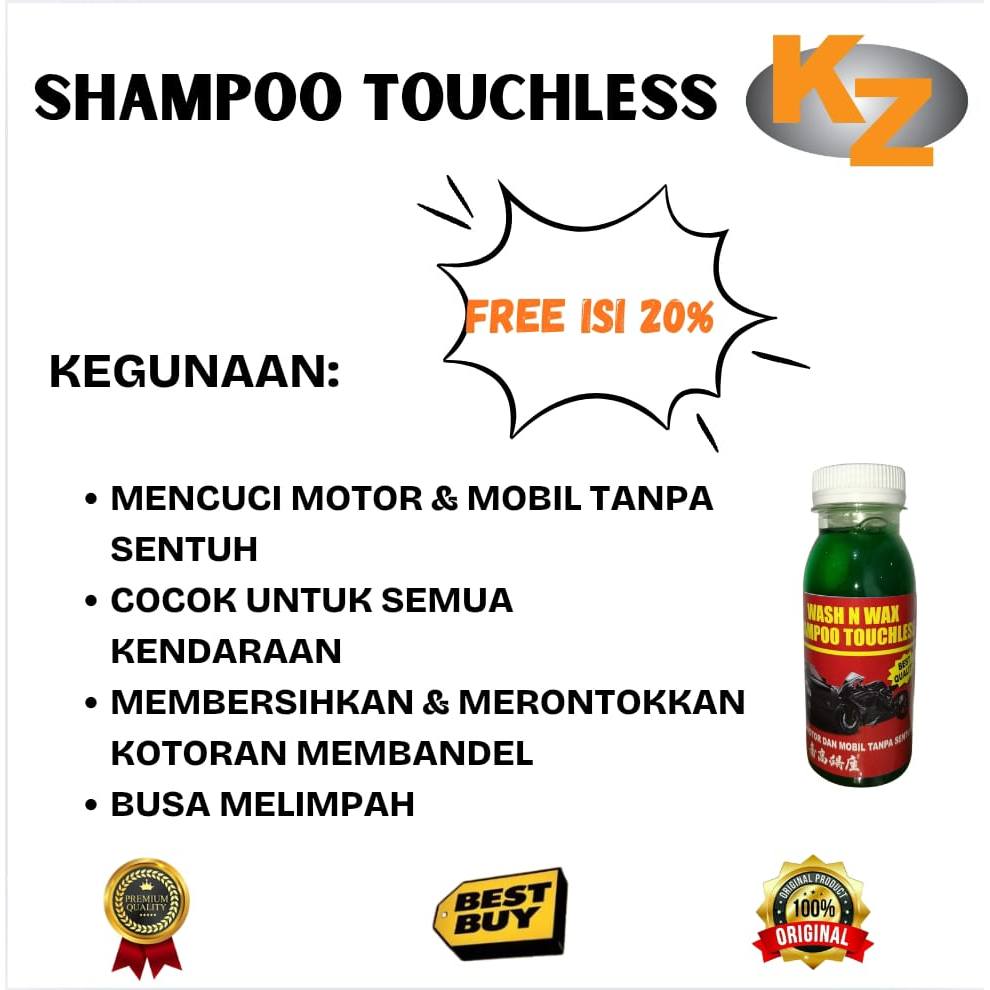 SHAMPOO TOUCHLESS - SHAMPOO MOTOR & MOBIL - KZ TOUCHLESS SHAMPOO - SHAMPOO FOAM - SHAMPOO BUSA MELIM